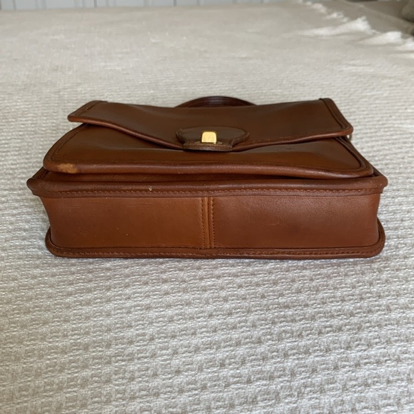 Coach Brown Leather Satchel - Picture 3 of 14